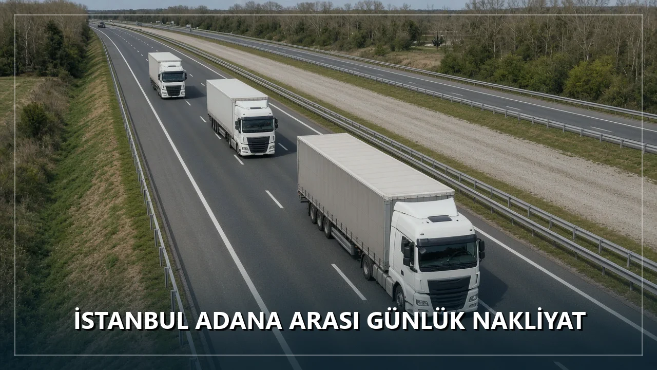 Adana Parça Yük Taşıma Teslim